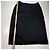 Burberry Gonna al ginocchio in misto cotone nero - vista 2