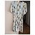 Autre Marque Marie Sixtine Sommerkleid mit Paisley-Print Weiß Mehrfarben - Ansicht 5
