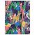 Autre Marque Marie Sixtine Midirock mit buntem Lama-Print Braun Pink Weiß Blau Mehrfarben Grün Lila Gelb - Ansicht 3