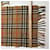 Burberry Sciarpa in lana Nova Check Nero Rosso Beige - vista 4
