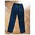 Pantalones Ekyog de viscosa azul marino Azul oscuro - vista 2