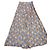 Autre Marque Marie Sixtine Weite Culotte mit Blumenmuster Braun Pink Weiß Blau Lila Gelb