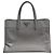 Prada Borsa Tote in Pelle Saffiano Grigio