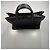 Prada Borsa Tote in Pelle Saffiano Grigio - vista 12
