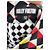 Autre Marque Holly Fulton Falda maxi de seda con estampado geométrico Negro Blanco Roja Azul Verde Amarillo - vista 3