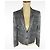 Blazer The Kooples estampado cocodrilo Negro Blanco - vista 2