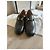Gucci Horsebit Mocassini in pelle nera Nero - vista 3