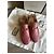 Mocassini Gucci Princetown in pelle Rose - 36 Rosa - vista 3