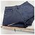 Short jeans Levi's 501 com laços xadrez Vermelho Verde Azul escuro - vista 6