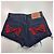 Short jeans Levi's 501 com laços xadrez Vermelho Verde Azul escuro - vista 8