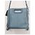 Maje Borsa a tracolla M in pelle blu con frange - vista 13
