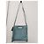 Maje Borsa a tracolla M in pelle blu con frange - vista 3