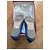 Autre Marque Parcours Paris Ballerine in pelle blu con borchie a stelle - vista 4