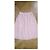 Comptoir des Cotonniers Gonna Midi a Righe Rosa e Bianco - vista 2