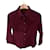 Camisa Prada de algodón burdeos  - vista 1
