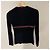 Gucci Top maniche lunghe banda Web - Nero - vista 2