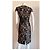 Moschino Cheap and Chic Kleid aus schwarzer Spitze mit Schleifen - Ansicht 2
