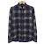 Autre Marque Camicia a quadri Minedenim Marrone Nero
