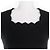 Autre Marque YOKO CHAN YCD-124-918 Kleid Schwarz - Ansicht 4