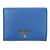 Cartera de cuero Prada 1MV204 Azul