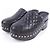 Timeless Chanel Clogs aus Lammleder Schwarz - Ansicht 3