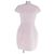 Autre Marque YOKO CHAN Tweed Wollkleid Pink