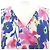Autre Marque Drawer Kleid Pink Blau - Ansicht 5