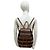 Céline Zaino con coulisse CELINE Vintage Macadam Blazon Triomphe Pattern in pelle Marrone - vista 2