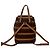 Céline Zaino con coulisse CELINE Vintage Macadam Blazon Triomphe Pattern in pelle Marrone - vista 3