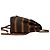 Céline Zaino con coulisse CELINE Vintage Macadam Blazon Triomphe Pattern in pelle Marrone - vista 6