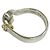 Tiffany & Co Tiffany Vintage Hook & Eye Ring Silber Golden - Ansicht 4