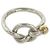 Tiffany & Co. Vintage Love Knot Ring Silber Golden