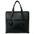 Gucci Vintage Leder Handtasche Tote Schwarz
