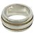 Tiffany & Co Tiffany Vintage Grooved Double Line Band Ring Silber - Ansicht 4