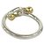 Anillo Double Hook & Eye Band Tiffany & Co. Plata Dorado - vista 6