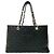 Chanel Matelassé Coco Mark Tote Bag Schwarz