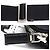 Borsa a tracolla Prada Re-Nylon in pelle Saffiano Nero - vista 6