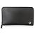 Bulgari Bvlgari Leather Long Wallet Black