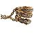 Bulgari Collana Serpenti Viper in oro rosa 18K di Bvlgari con diamanti - vista 2