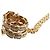 Bulgari Collana Serpenti Viper in oro rosa 18K di Bvlgari con diamanti - vista 3