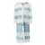 Christian Dior Boutique Giacca lunga patchwork denim e pizzo Bianco Blu