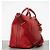 Autre Marque Borsa da viaggio Ferrari in pelle rossa Rosso - vista 2