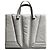 Autre Marque Ferrari GT Borsa Tote in pelle bianca Bianco