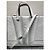 Autre Marque Ferrari GT Borsa Tote in pelle bianca Bianco - vista 2