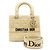 Borsa Christian Dior Lady D-Lite Medium Beige