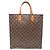 Louis Vuitton Sac Plat Handbag Marrone - vista 2