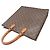 Louis Vuitton Sac Plat Handbag Marrone - vista 4