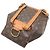 Zaino Montsouris MM da donna Louis Vuitton Marrone - vista 4