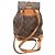 Mochila Louis Vuitton Montsouris MM Castaño - vista 2