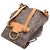 Mochila Louis Vuitton Montsouris MM Castaño - vista 4
